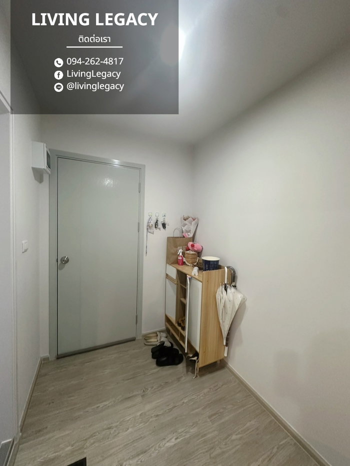 รูป SPGMQ4 ให้เช่าคอนโด RYE Huamark 30 ตร.ม. ชั้น 2 ตึก B line id : @livinglegacy - รูปที่ 6/9