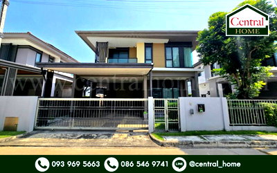 บ้านเดี่ยว ลำลูกกา คลองเจ็ด : บ้านเดี่ยว เศรษฐสิริ วงแหวน-ลำลูกกา บิ้วอินสวยพร้อมอยู่ ราคาถูก