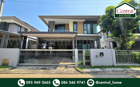 บ้านเดี่ยว เศรษฐสิริ วงแหวน-ลำลูกกา บิ้วอินสวยพร้อมอยู่ ราคาถูก