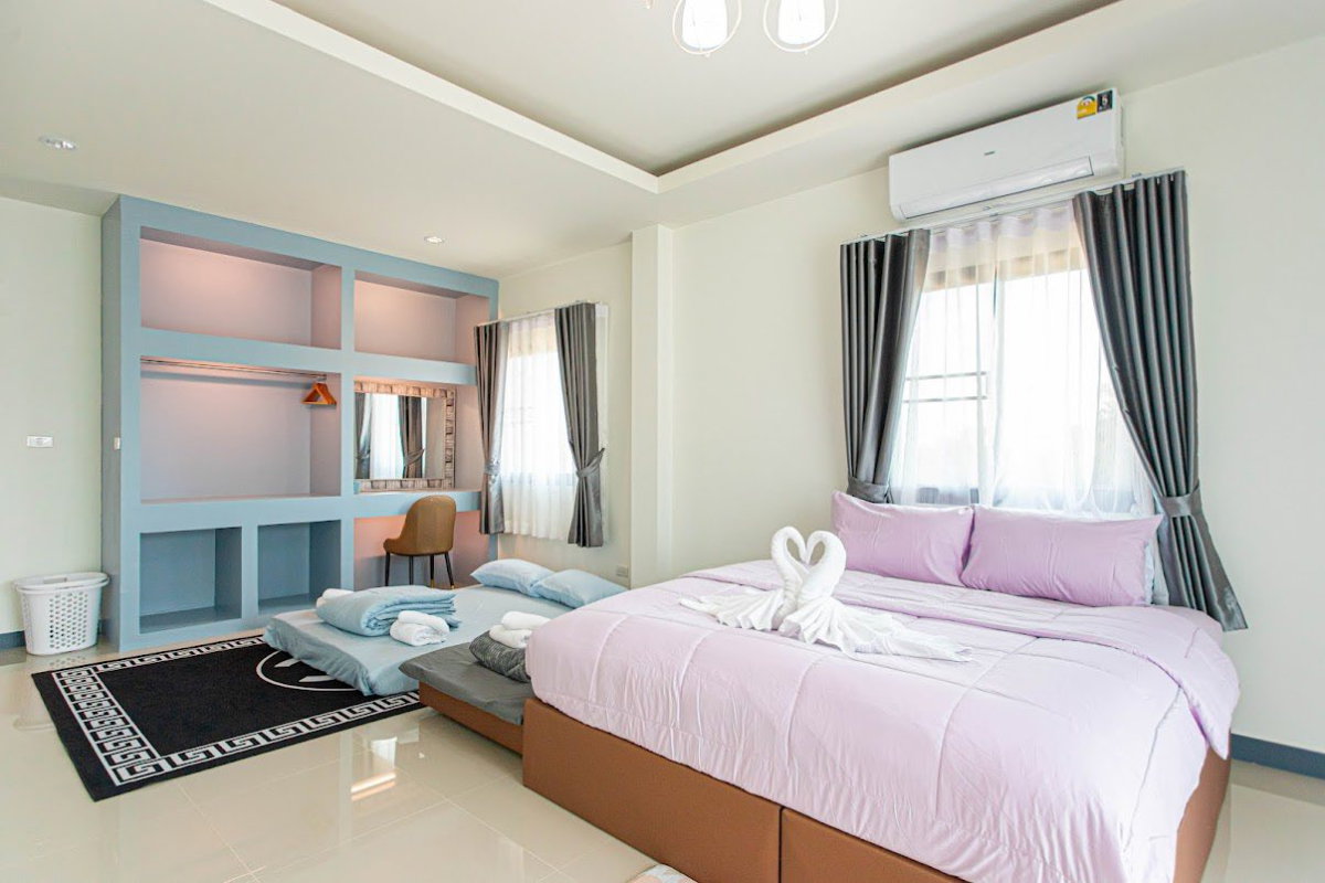รูป 🏡 พูลวิลล่าให้เช่า หนองจ๊อม | 4 ห้องนอน บ้านหรู เฟอร์ครบ พร้อมสระส่วนตัว - รูปที่ 18/33