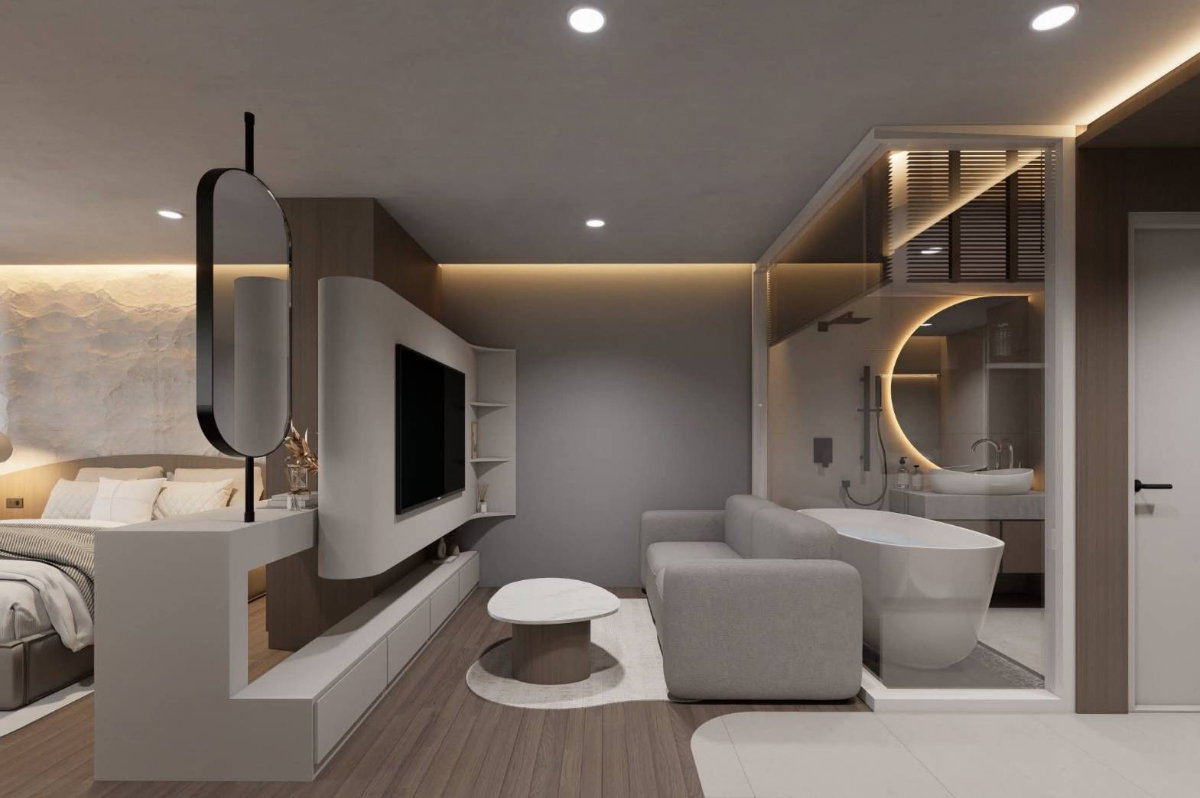 รูป ขายคอนโดบุญมาศ นิมมานซอย15 เชียงใหม่ ใกล้มหาวิทยาลัยเชียงใหม่ (C508) T.0946511456 - รูปที่ 5/9