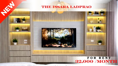 Condos for rent : 💝 Fully Furnished Unit For Rent 📌 The Issara Ladprao Condominium (Line: @rent2022)  ✨ Ready to move in! ✨ 📌 Ref Code: A11140