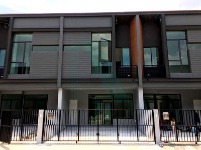 Townhouses for rent Bangkok : 📌 For Rent 2-story Townhouse VERVE RAMA 9 2 bedroom 2 bathroom