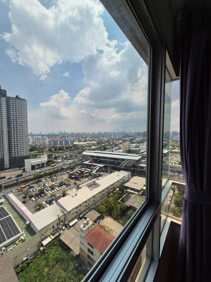 รูป ให้เช่าห้องแต่งพร้อม เฟอร์ครบ ห้องใหญ่ วิวดี ใกล้ ARL และ MRT สถานีหัวหมาก - รูปที่ 14/18