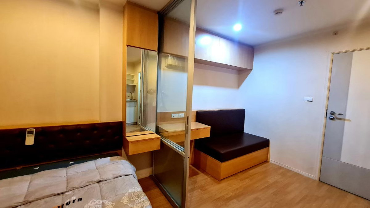 รูป ให้เช่าห้องแต่งพร้อม เฟอร์ครบ วิวสวน ราคาถูก ใกล้ ARL และ MRT สถานีหัวหมาก - รูปที่ 5/9