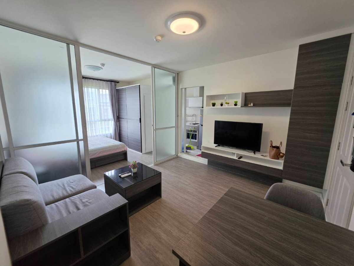 รูป 🏢 ให้เช่า ดีคอนโด พิง ชั้น 6 วิวสวน | ห้องสวย เฟอร์ครบ พร้อมอยู่ - รูปที่ 3/7