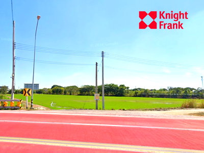 ที่ดิน ถนนลำลูกกา : ขายที่ดิน 11 ไร่ ใกล้เรนวูด ปาร์ค ติดถนนหมายเลข 3009 อำเภอลำลูกกา จังหวัดปทุมธานี