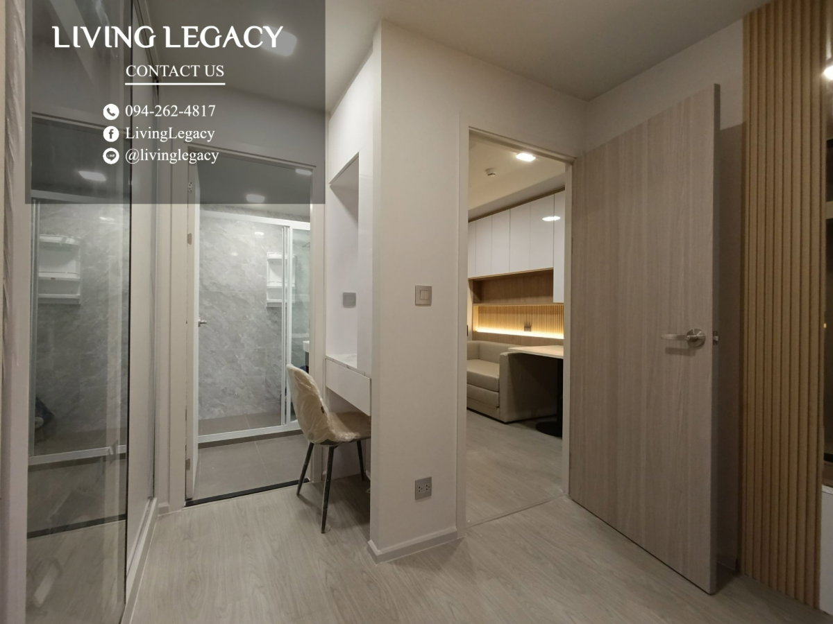 รูป SFOV4K ให้เช่าคอนโด Atmoz Oasis Onnut 28 ตร.ม. ชั้น 5 ตึก C line id : @livinglegacy - รูปที่ 12/27