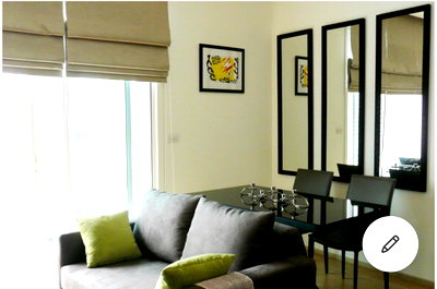 คอนโดให้เช่า : 39 by Sansiri 1 Bedroom For Rent