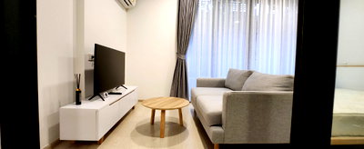 ขายคอนโด : ขายพร้อมผู้เช่าคอนโด Noble Ambience Sukhumvit 42 ชั้น 1 เฟอร์นิเจอร์ครบ 