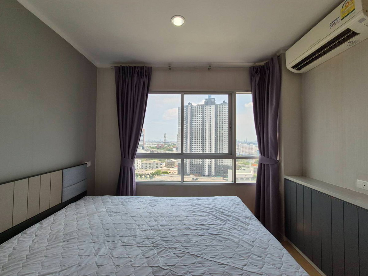 รูป ให้เช่าห้องแต่งพร้อม เฟอร์ครบ ห้องใหญ่ วิวดี ใกล้ ARL และ MRT สถานีหัวหมาก - รูปที่ 13/18