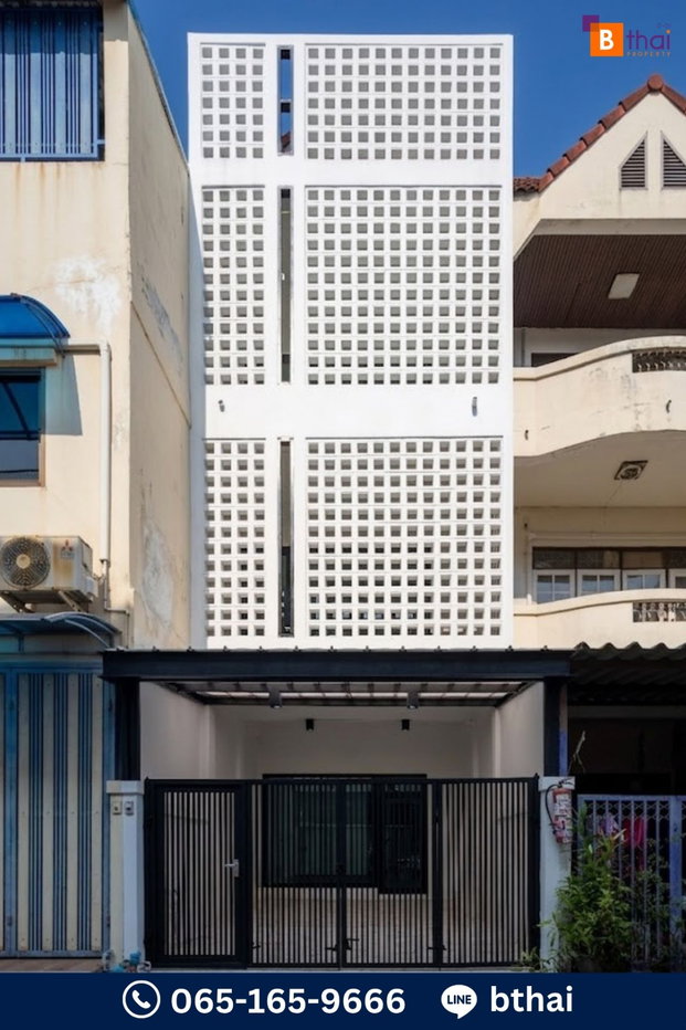 รูป ขาย ทาวน์เฮ้าส์ 3 ชั้น สไตล์มินิมอล ทำเลบางแวก-พรานนก-ราชพฤกษ์ ฟังก์ชันครบ  - รูปที่ 1/17