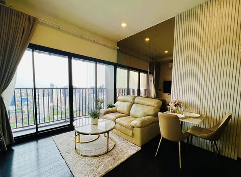 For rent condo PARK ORIGIN THONGLOR Building B, Floor 46,2 bed room, Room size 45.00 sqm
