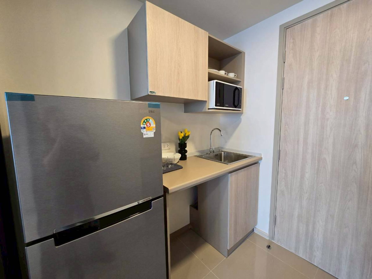รูป คอนโดใกล้ ม.กรุงเทพ แต่งครบพร้อมอยู่ เริ่มเพียง1.99ล้านบาท D condo vivid ติดต่อฝ่ายขาย 082-224-7953 (นิค) - รูปที่ 4/7