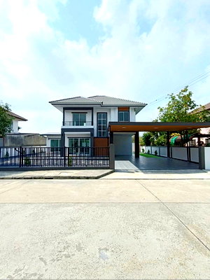 บ้านเดี่ยว กรุงเทพมหานคร : 🔥 บ้านเดี่ยว 100 ตร.ว. รีโนเวทใหม่ทั้งหลัง | ม.The Extenso หนองจอก พร้อมอยู่!