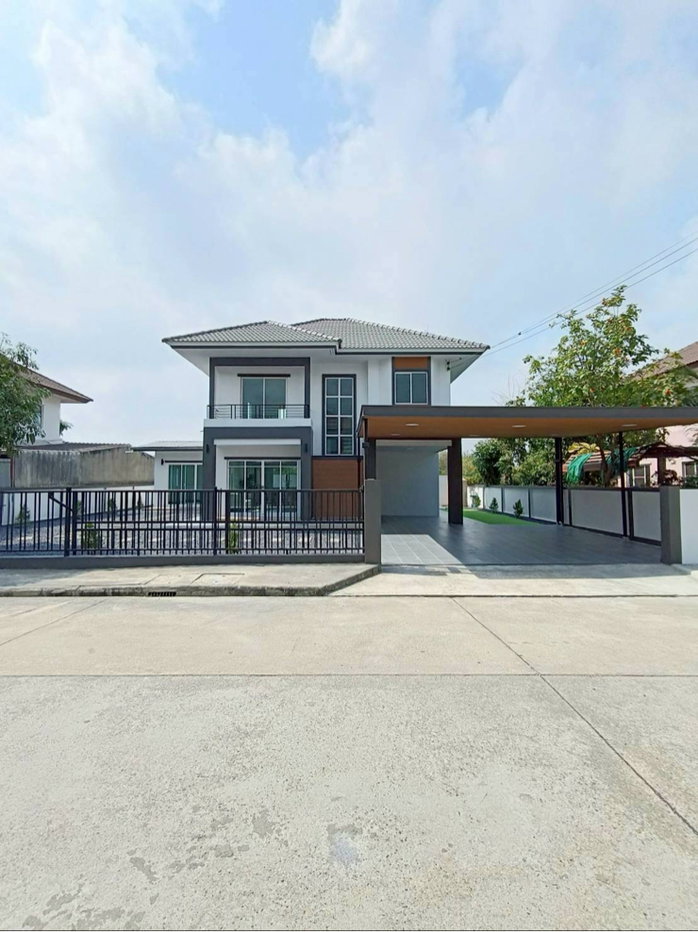 รูป 🔥 บ้านเดี่ยว 100 ตร.ว. รีโนเวทใหม่ทั้งหลัง | ม.The Extenso หนองจอก พร้อมอยู่! - รูปที่ 1/20