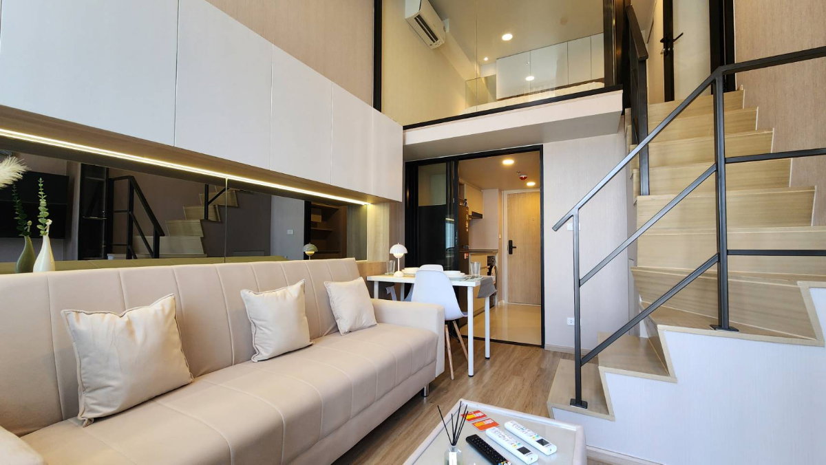 รูป ให้เช่า ✨ Culture Thonglor ✨Duplex 1 ห้องนอน ขนาด 34.5 ตรม ห้องกว้างมีโซนนั่งทำงาน พร้อมเข้าอยู่🥰 ใกล้ BTS ทองหล่อ 🚅 - รูปที่ 5/10