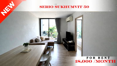 Condos for rent : 💝 Fully Furnished Unit For Rent 📌 Serio Condominium (Line: @rent2022) | Near BTS On Nut  ✨ Ready to move in – Great Price! ✨ 📌 Ref Code: A11135