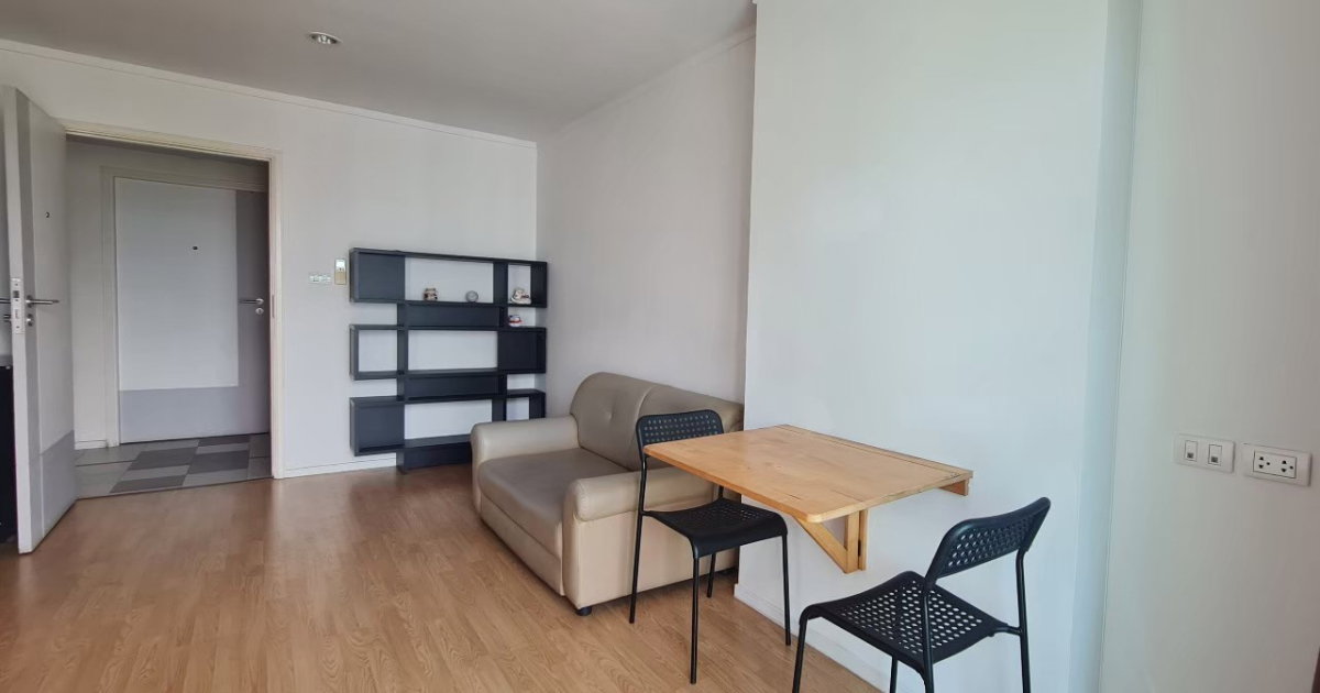 รูป ให้เช่าห้องแต่งพร้อม เฟอร์ครบ ห้องใหญ่ วิวดี ราคาถูก ใกล้ ARL และ MRT สถานีหัวหมาก - รูปที่ 5/12