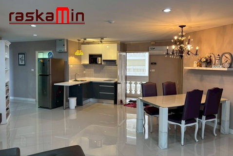 KT0374📲LineID @556ryccg🏖️2 Bedroom 124.5sqm Floor23🌊Sea view Fully furnished🦀Sky Beach Condo North Pattaya