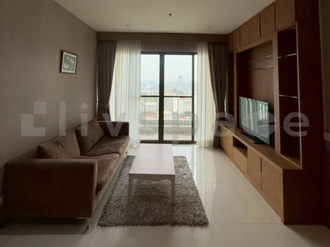 ▚ LI134ツ ให้เช่า: The Emporio Place 1BR 63.25sqm. 50K ✨ ห้องใหญ่ไซส์พิเศษ ทิศไม่ร้อน วิวเมืองตัดแม่น้ำเจ้าพระยา 🏙️