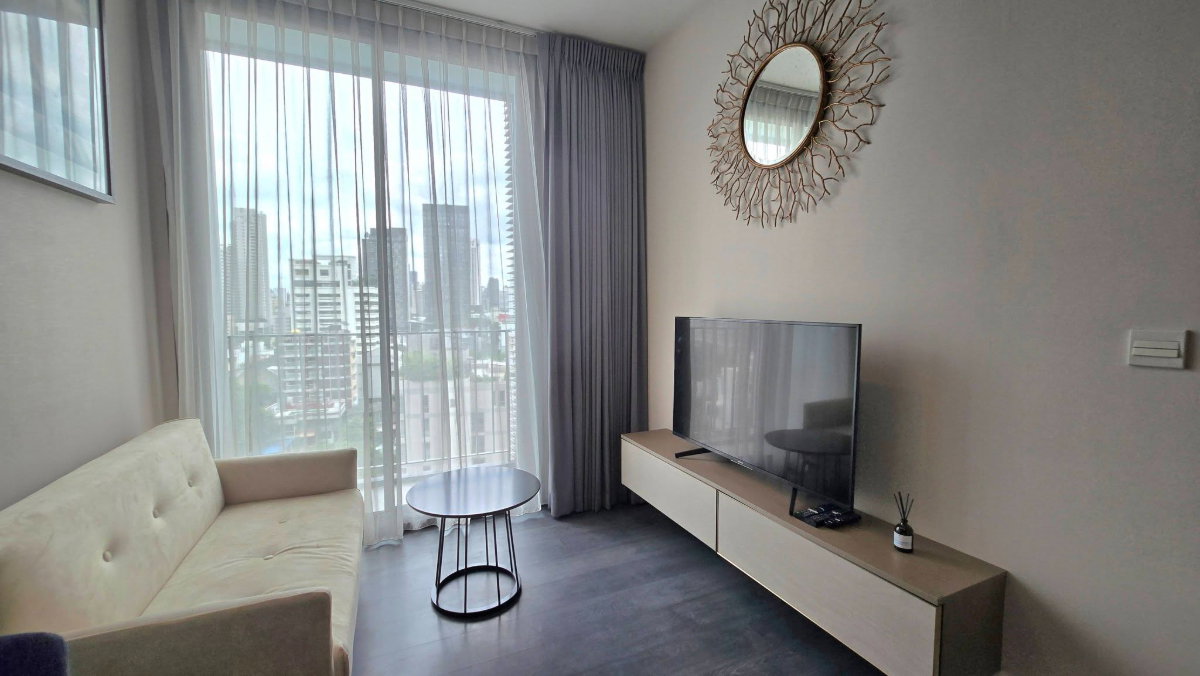 picture [VR0251] 🔥 28,000 THB/m | Edge Sukhumvit 23 | 33 sqm | Unblocked View | Near BTS Asoke 🔥 - 8/9