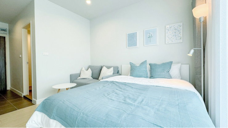 รูป 🔥 Condo for Rent – Metro Sky Wutthakat (Short to Medium Term) 🔥  (Only 450 meters from BTS Wutthakat – Ready to move in!) - รูปที่ 2/34