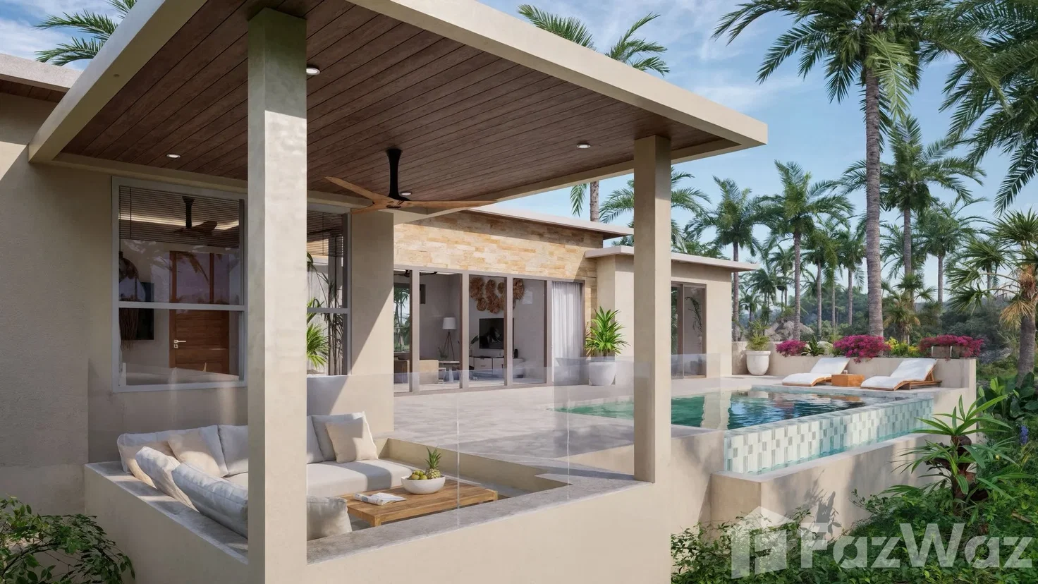 รูป ขาย วิลล่า 3 ห้องนอน ใน แม่น้ำ, สุราษฎร์ธานี 6175657 - รูปที่ 2/10