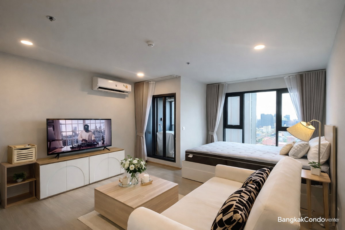 รูป 🍀🍀 Prime Condo location🚆ให้เช่า📌 แอสปาย อ่อนนุช สเตชั่น (Line:@rent2022)BTS อ่อนนุช✨พร้อมเข้าอยู่ ✨ A09922 - รูปที่ 3/12