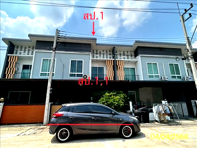 ทาวน์โฮม รังสิต คลองสาม  : ทาวน์เฮ้าส์ 21.3 ตร.วา เพอร์เฟค โซน รังสิต คลอง 3 คลองหลวง ปทุมธานี 2.3M