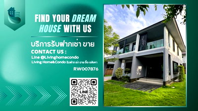Houses for rent Samut Prakarn : For rent: Detached house in Burasiri Wongwaen Onnut project (Sansiri), located at Bangna km. 7. Ready to move in. Near Mega Bangna.-RW007876