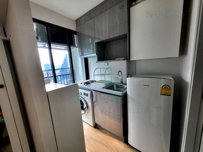 คอนโดให้เช่า : 🚩 ให้เช่าคอนโด ไอดีโอ สาทร - ท่าพระ อาคาร 1 ชั้น 23 สตูดิโอ ขนาด 22 ตรม ใกล้ The Mall ท่าพระ