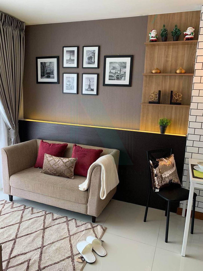 รูป 🔺 ขายคอนโด แอร์ลิงค์ เรสซิเดนซ์ อาคาร 1 ชั้น 7 1 ห้องนอน ขนาด 35 ตรม ใกล้ โรงเรียนสารสาสน์วิเทศร่มเกล้า - รูปที่ 3/8