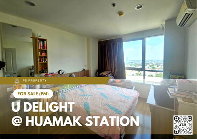 Condos for sale : Urgent Sale 📍 U Delight @ Huamak Station 📍 Fully Furnished and Equipped with Appliances.