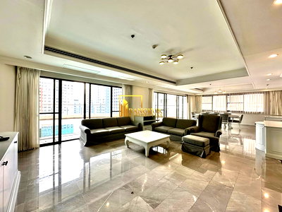 คอนโดให้เช่า : Le Raffine 24 | Exquisite 4 Bedroom Duplex Condo in Phrom Phong - BR18619CD