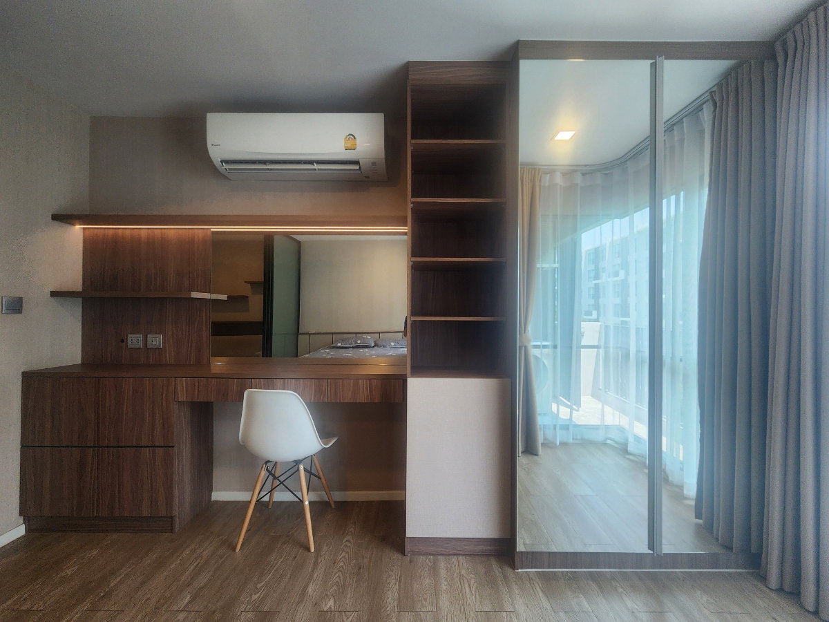 รูป 🏡 ให้เช่า Kave Town Shift ห้องระเบียงยื่น 12,500฿💖 ✨ ตึก C ชั้น 5 ห้องใหญ่ ✅️ พร้อมเข้าอยู่ - รูปที่ 2/20