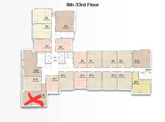 รูป ขายขาดทุน! คอนโดระดับ High-end ห้องไซส์ใหญ่ ริธึ่ม รัชดา-ห้วยขวาง Rhythm รัชดา-ห้วยขวาง ติดรถไฟฟ้า MRT ห้วยขวาง - รูปที่ 8/10