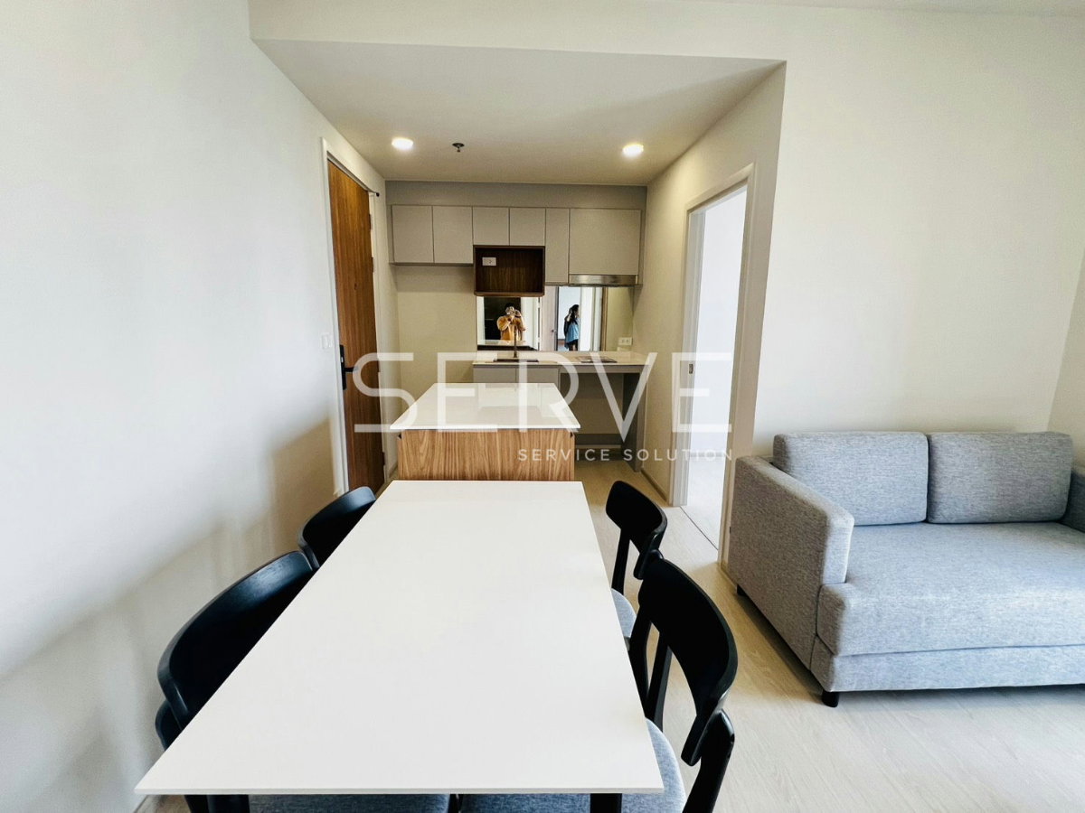 รูป 🔥15K- ห้องใหม่ 2นอน แต่งสวย ชั้นสูงสุดๆ30+ วิวแม่น้ำ เฟอร์แน่น พร้อมอยู่ คอนโดใหม่ติดริมแม่น้ำ ทำเลดีๆ ใกล้พระราม 3 ,สาทร @ Nue Riverest Ratburana - รูปที่ 4/10