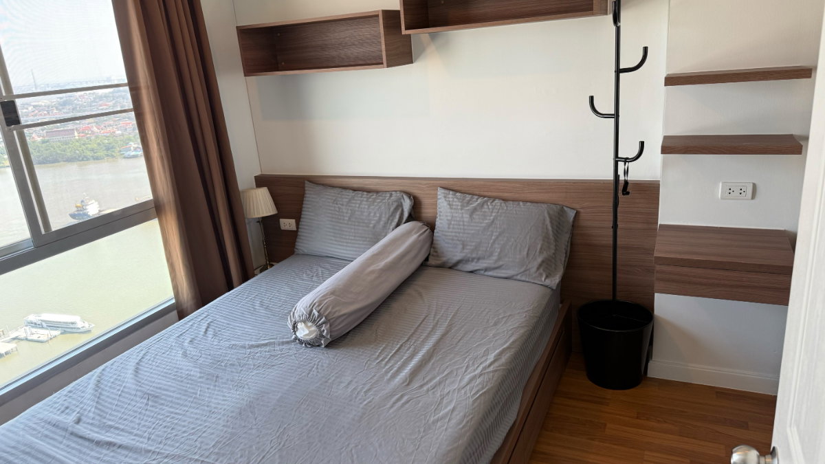 รูป *** คอนโดริมแม่น้ำเจ้าพระยา-พระราม 3 ห้องสูง วิวสวย ส่วนกลางจัดเต็ม เฟอร์ครบ ราคาดี *** - รูปที่ 1/33