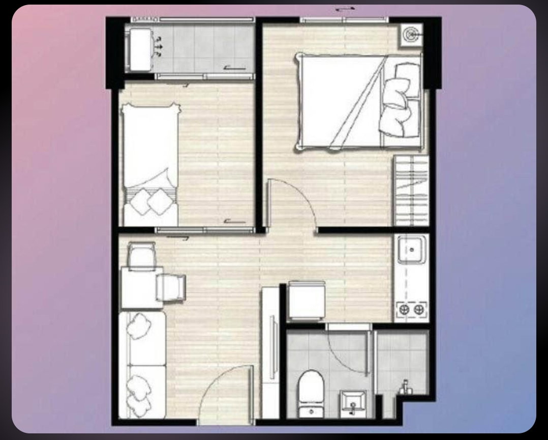 picture 🎈 #MT2604_032 🎈💥Urgent💥 Available May 1st, 2026. Click quickly before it's gone‼️ For Rent 1️⃣5️⃣k.🔥 Notting Hill Chatuchak Interchange - 9/9