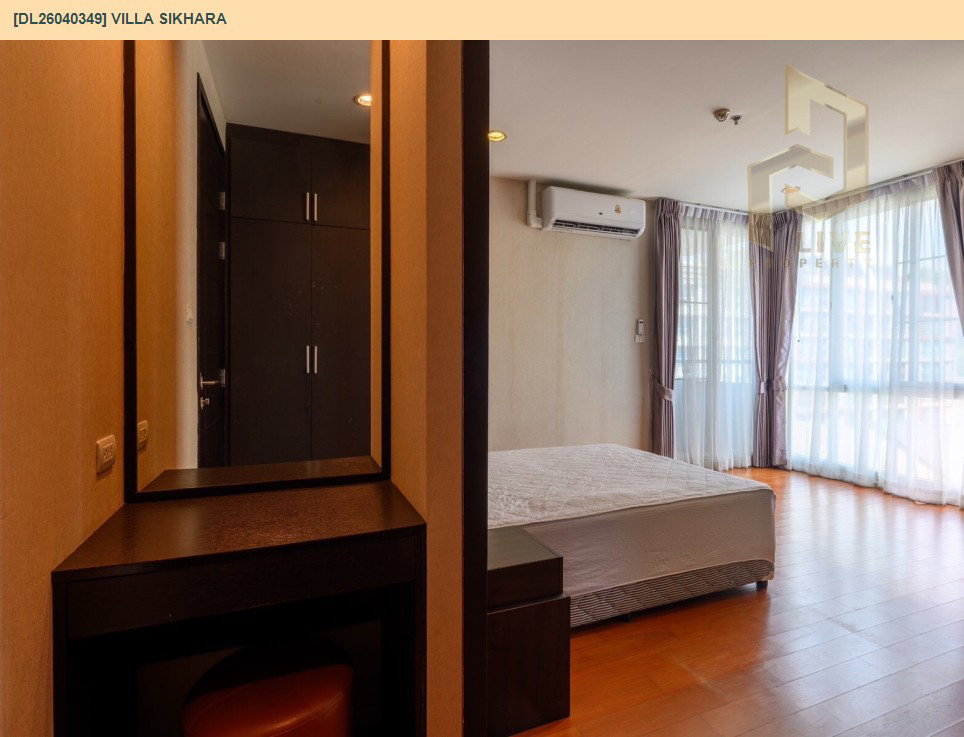 รูป DL26040349 ให้เช่าคอนโด วิลล่า สิกขรา (Villa Sikhara) ใกล้ BTS ทองหล่อ พร้อมเข้าอยู่ โทรด่วน 0653619502 LineID @897iyzll - รูปที่ 6/11