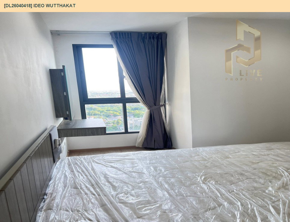 รูป DL26040418 ให้เช่าคอนโด ไอดีโอ วุฒากาศ (IDEO Wutthakat) ใกล้ BTS วุฒากาศ พร้อมเข้าอยู่ โทรด่วน 0800343450 LineID @655ebbvc - รูปที่ 2/14