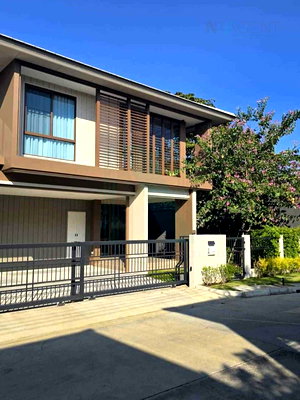 เช่าบ้านเดี่ยว เขตบางกะปิ : 📌 ให้เช่าบ้านเดี่ยว 2 ชั้น บุราสิริ กรุงเทพกรีฑา 4 ห้องนอน 4 ห้องน้ำ