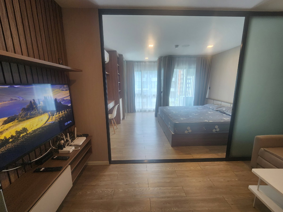 รูป 🏡 ให้เช่า Kave Town Shift ห้องระเบียงยื่น 12,500฿💖 ✨ ตึก C ชั้น 5 ห้องใหญ่ ✅️ พร้อมเข้าอยู่ - รูปที่ 8/20