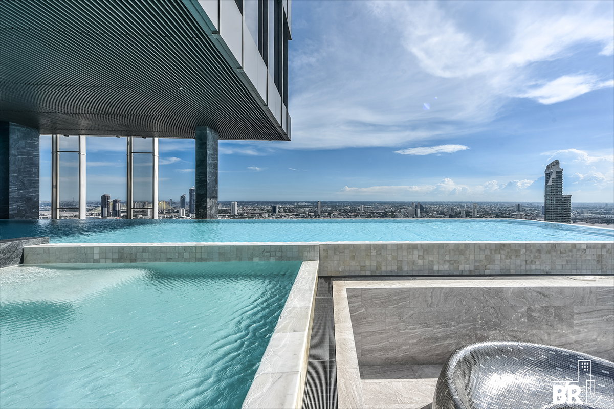 picture  Condo for Rent 💎 RHYTHM Charoenkrung Pavilion🌊 129K 3BR 134sqm, River View Unit   - 6/8
