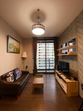 1-bedroom apartment for rent, 35 sq.m., in the heart of the city, The Line Ratchathewi.