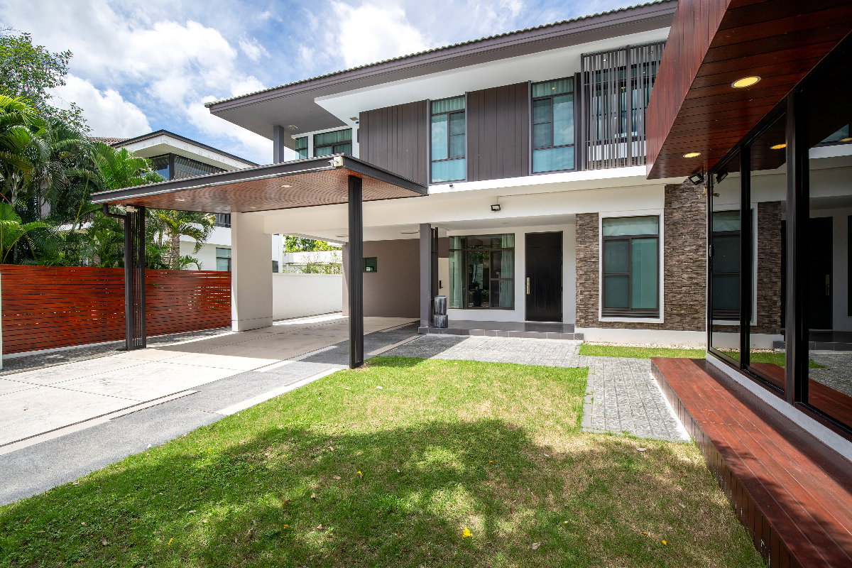 [สไตล์โมเดิร์น] บ้านเดี่ยวแต่งสวย นันทวัน แจ้งวัฒนะเนื้อที่ 114.5 ตร.ว.     4ห้องนอน   3 ห้องน้ำ