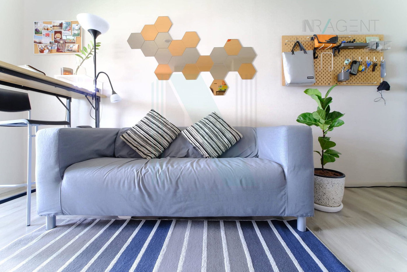 รูป ขายคอนโด ดิ เอ็กเซล แบริ่ง อาคาร 1 ชั้น 5 1 ห้องนอน ขนาด 33 ตรม ใกล้ Bitec บางนา - รูปที่ 4/8