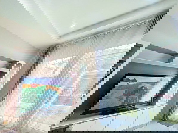 รูป ม.เทคโนโลยีมหานคร บิ๊กซี ให้เช่าบ้าน 4 นอน 3 น้ำ หนองจอก 400 ม. ใกล้แม็คโคร 800 ม. 50 ตร.วา. 200 ตร.ม. บ้านเดี่ยว 2 ชั้น ตลาดหนองจอก 1 กม. - รูปที่ 3/8