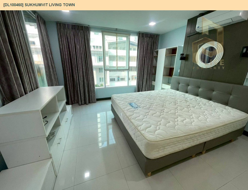 รูป DL100460 ให้เช่าคอนโด สุขุมวิท ลิฟวิ่ง ทาวน์ (Sukhumvit Living Town) ใกล้ MRT เพชรบุรี พร้อมเข้าอยู่ โทรด่วน 0656259498 LineID @257sxzzu - รูปที่ 5/7